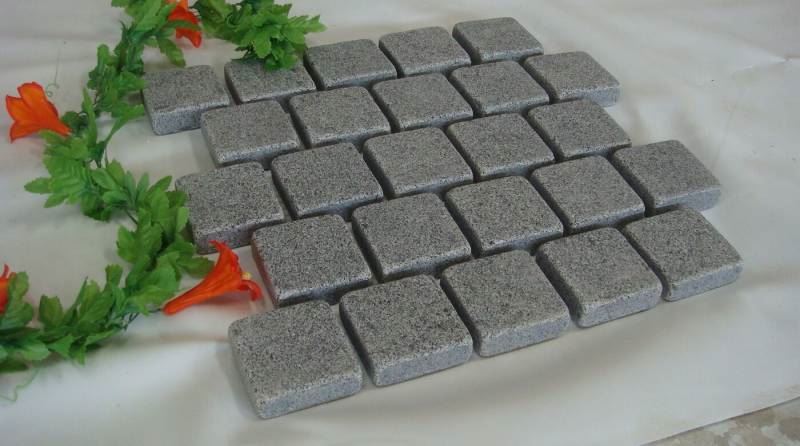 Tumbled Granite Cobbles