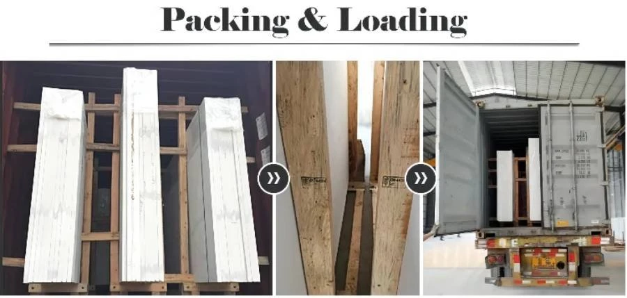 Packing and Loading for best calacatta quartz Packing and Loading for best calacatta quartz