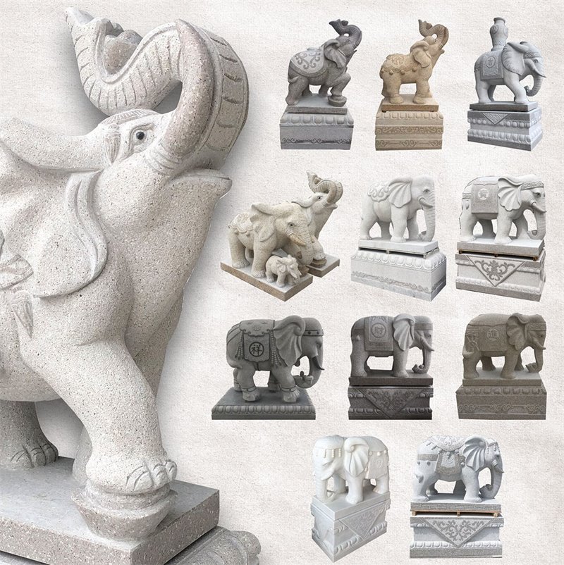 white marble elephant sculpture white marble elephant sculpture