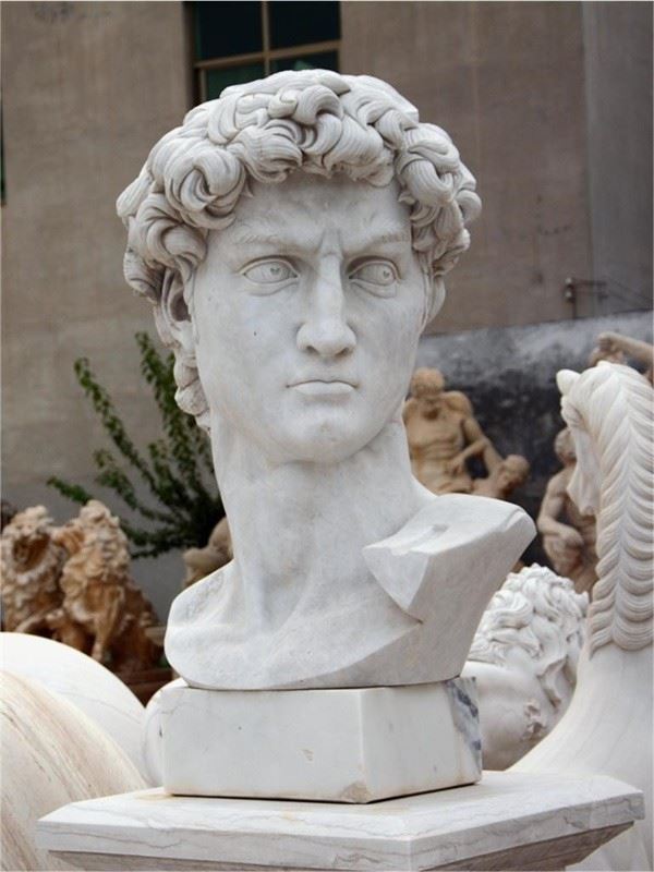 marble bust